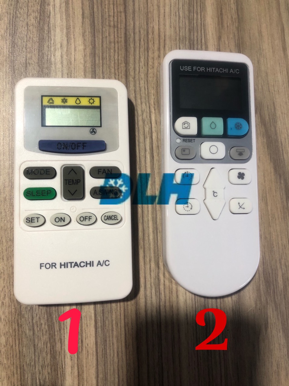 REMOTE MÁY LẠNH HITACHI