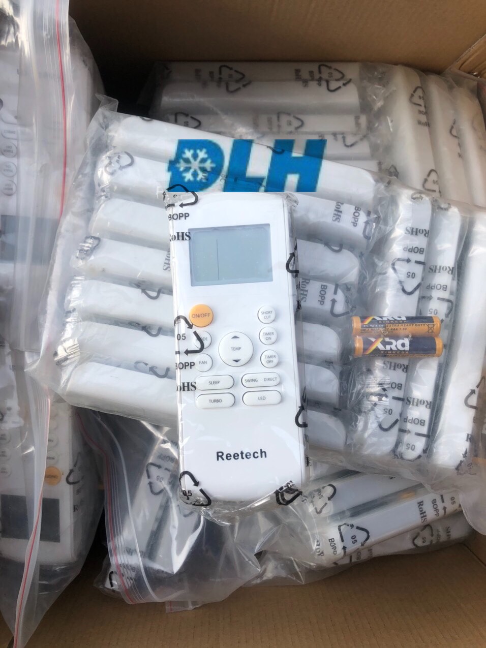 REMOTE MÁY LẠNH RETECH ZIN MẪU MỚI