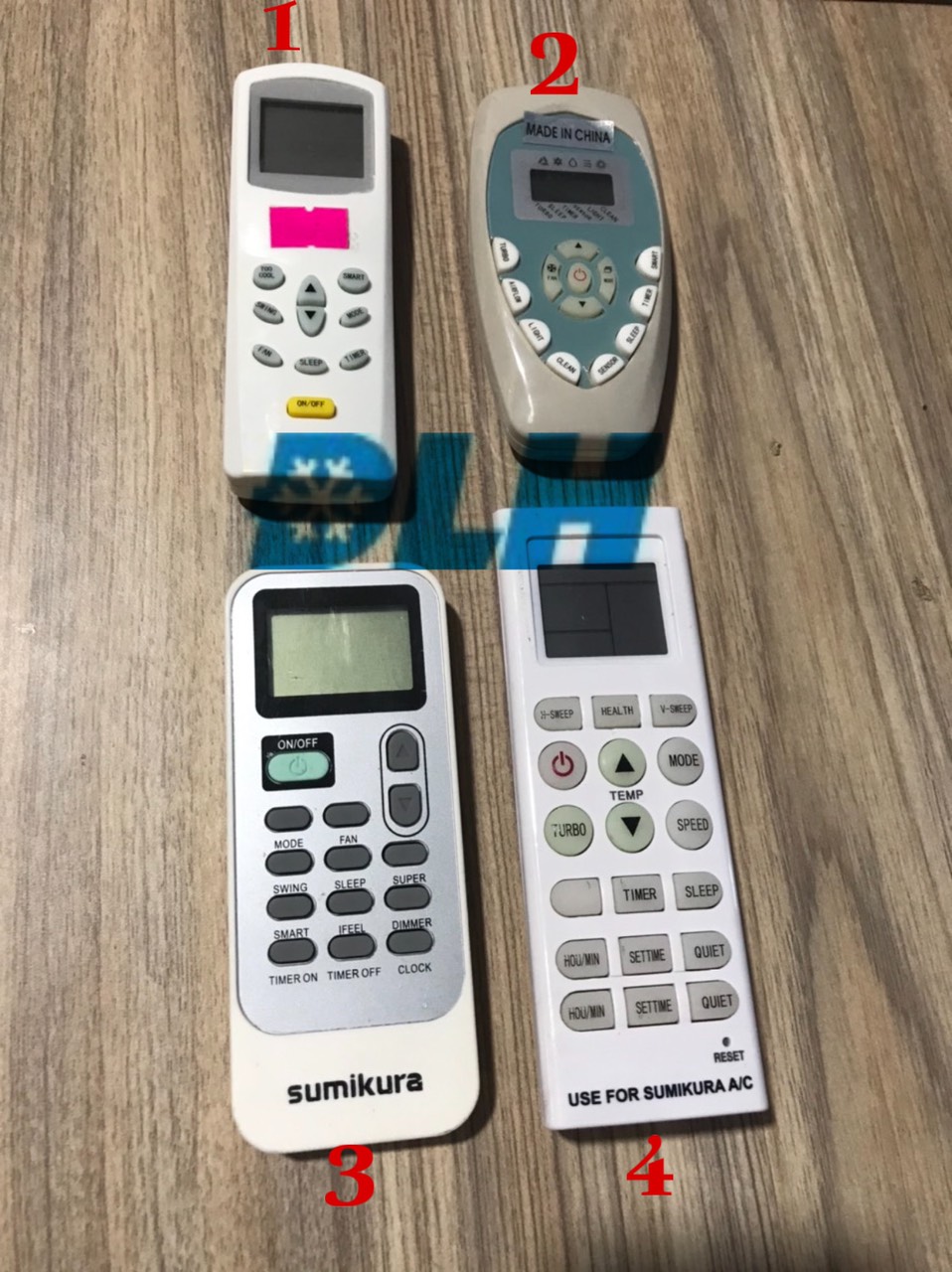REMOTE MÁY LẠNH SUMIKURA